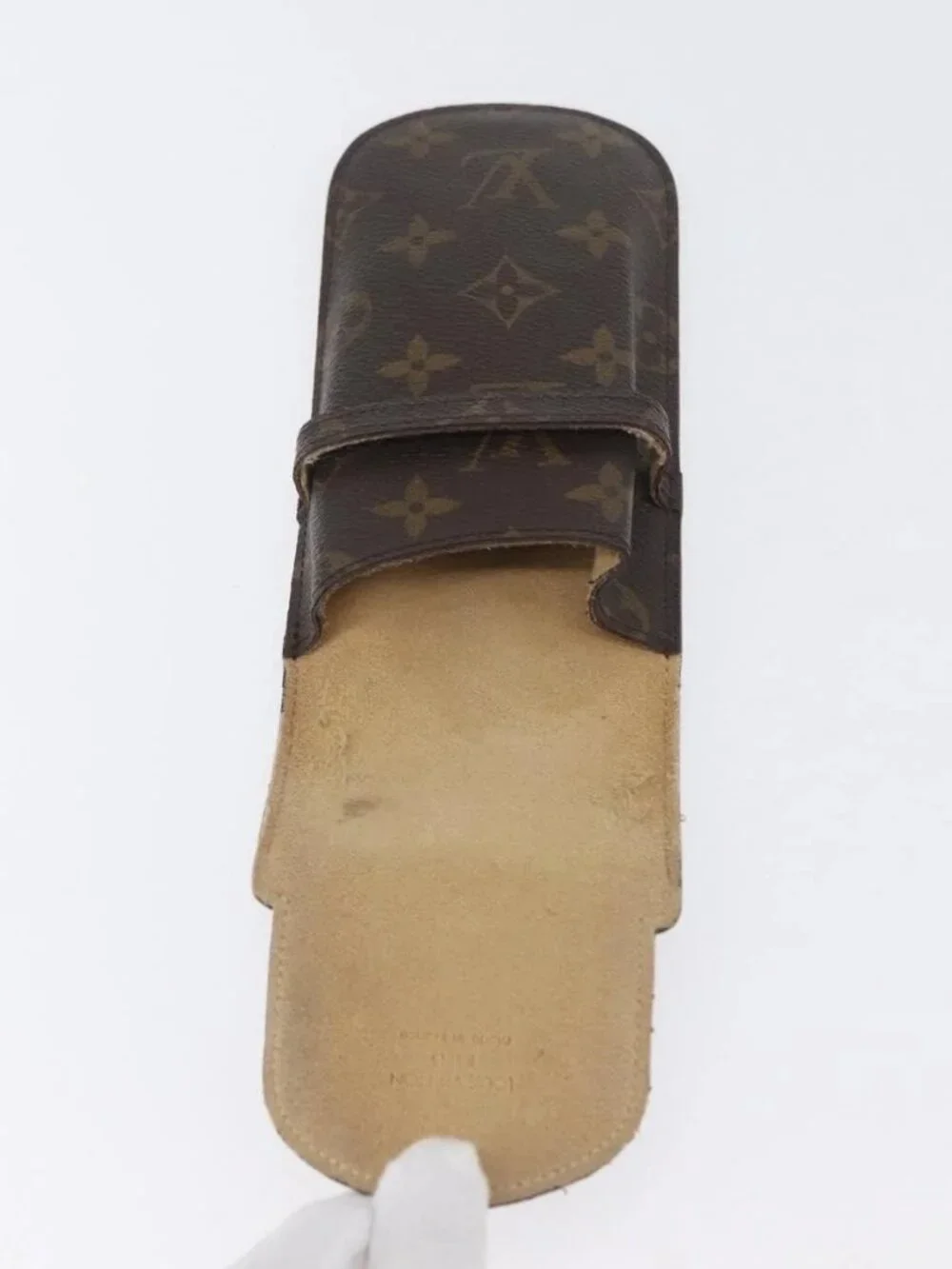 LOUIS VUITTON Monogram Etui Lunette Rabat Glasses Case M62970 LV Auth BA11315